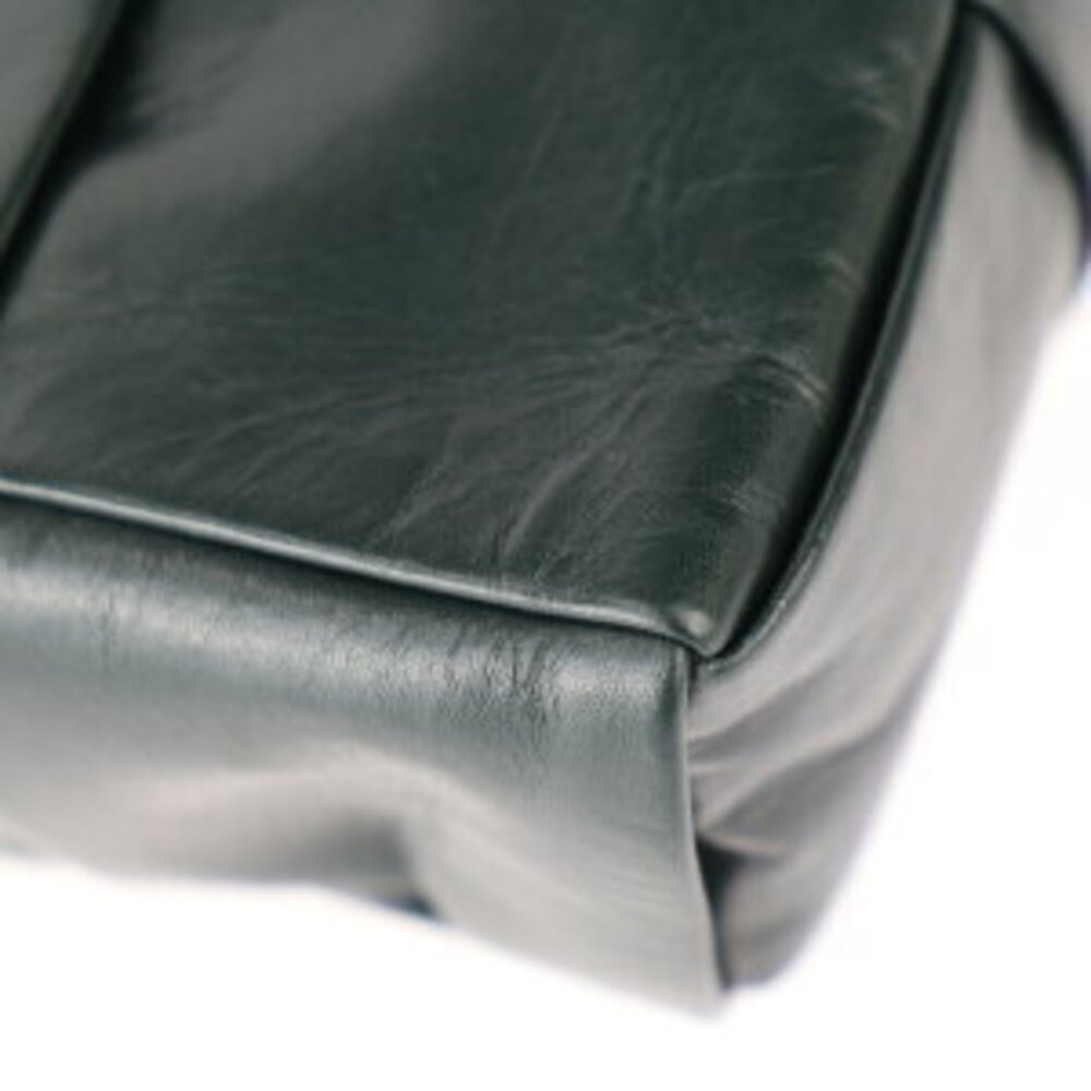BOTTEGA VENETA Intrecciato belt bag waist calf leather green silver cassette - Picture 6 of 9